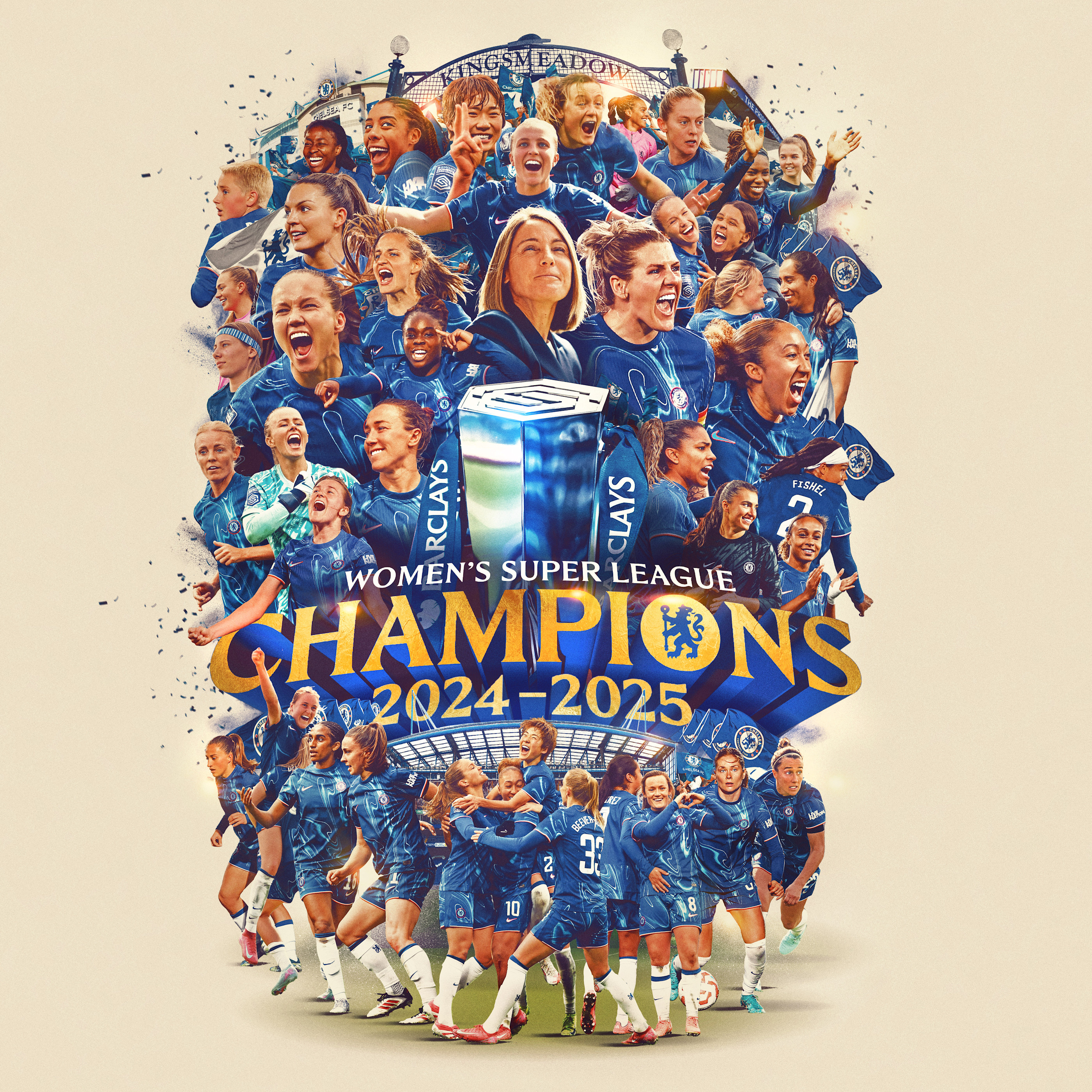 Chelsea crowned WSL champions again! | News | Official Site